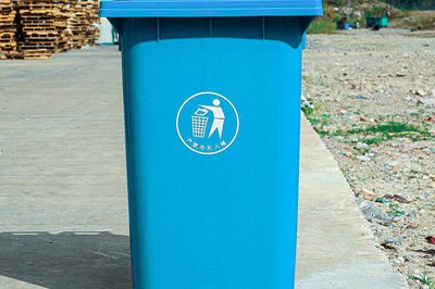 plastic dustbin 400