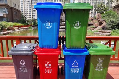 plastic dustbin 400