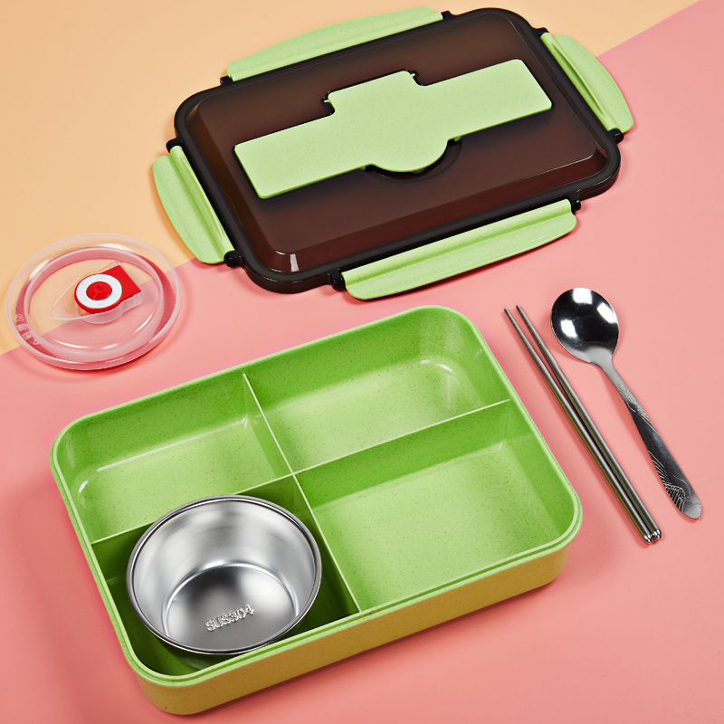 Bento plastic lunch box with lid plastic box manufacturers