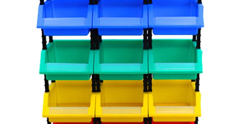 plastic storage bin (3)