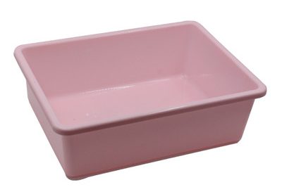 plastic storage bin 400