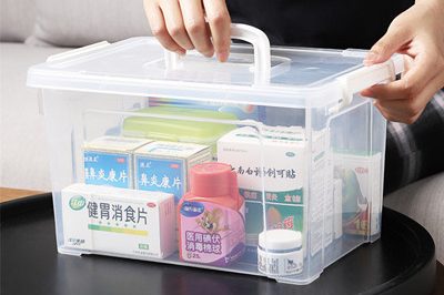 plastic storage box 400