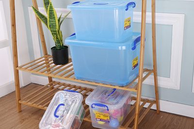 plastic storage box 400