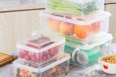Vegetables and fruits plastic storage box (1)